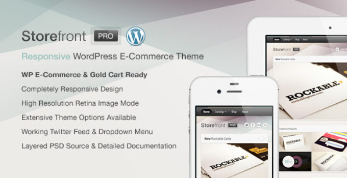 Storefront Pro for WordPress e-Commerce