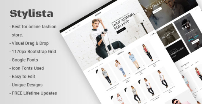 Stylista - Responsive Fashion WooCommerce WordPress Theme