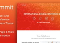 Summit - Event And Conference WordPress Theme
