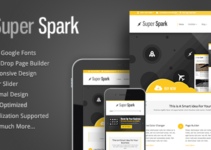 Super Spark - Responsive Minimal WP Theme