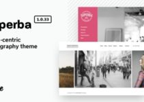 Superba: Media-centric Photography WordPress Theme