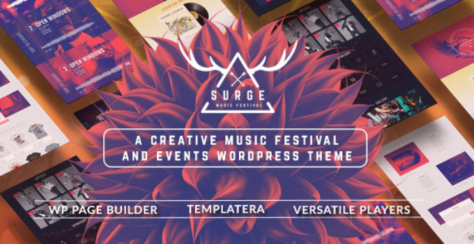 Surge - Music Festival & Event Theme