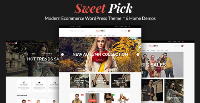 Sweet Pick | Modern E-commerce WordPress Theme