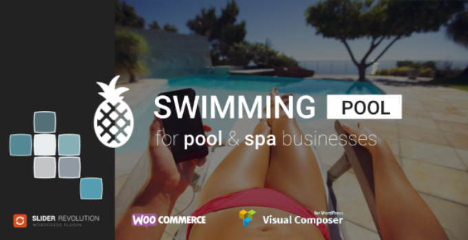 Swimming Pool and Spa - WordPress Theme