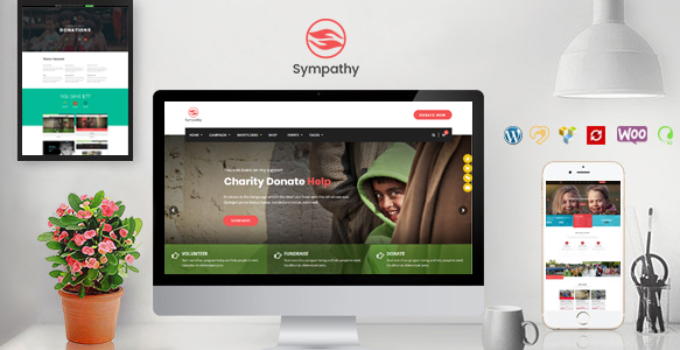 Sympathy | Charity WordPress Theme
