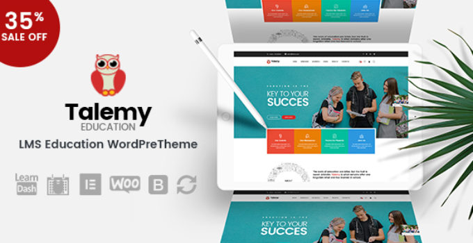 Talemy - LMS Education WordPress Theme