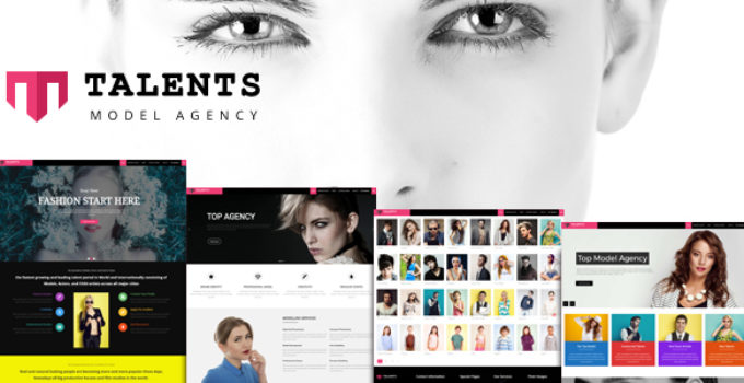 Talents - WordPress Theme for Talent Agency