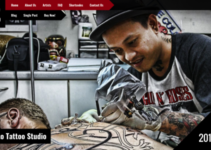 Tattoo Studio - Responsive WordPress Theme