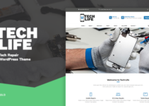 TechLife - Mobile, Tech & Electronics Repair Shop WordPress Theme