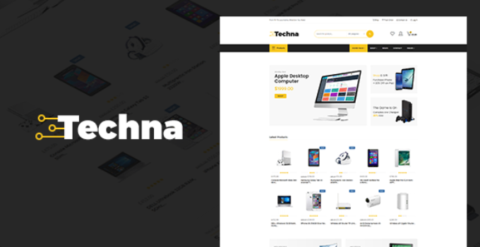 Techna - Electronics Shop WooCommerce Theme