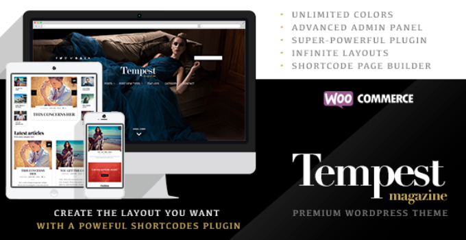 Tempest - Magazine WordPress Theme
