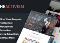 The Activism : Political Activism WordPress Theme
