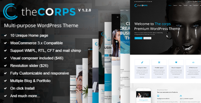 The Corps - Multi-Purpose WordPress Theme