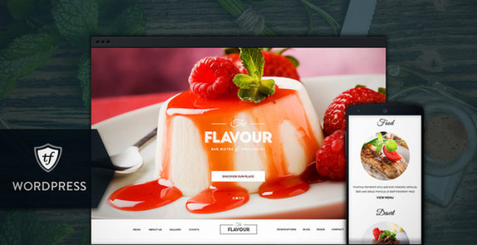 The Flavour - Restaurant WordPress Theme