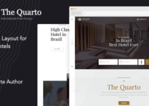 The Quarto - Responsive Modern WordPress Hotel Theme