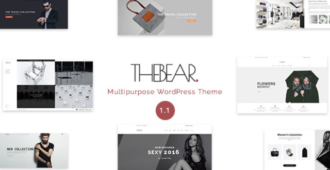 Thebear - Multipurpose Woocommerce Theme