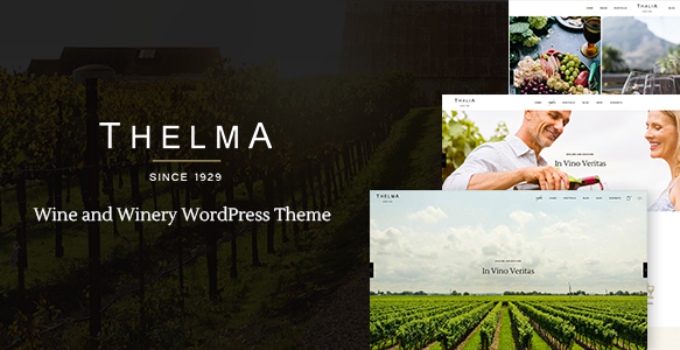 Thelma - Wine and Winery WordPress Theme