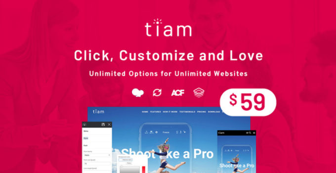 Tiam | Responsive Multi-Purpose Theme