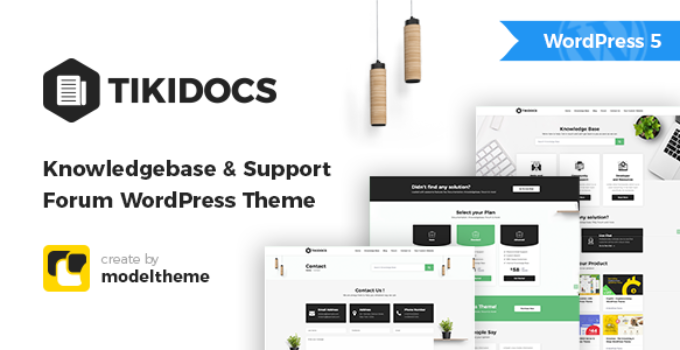 Tikidocs - Knowledgebase & Support Forum WordPress Theme