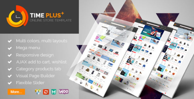 TimePlus - Mega Store Responsive WooCommerce Theme