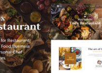 Tirex Restaurant - Theme for Restaurants and Cafes