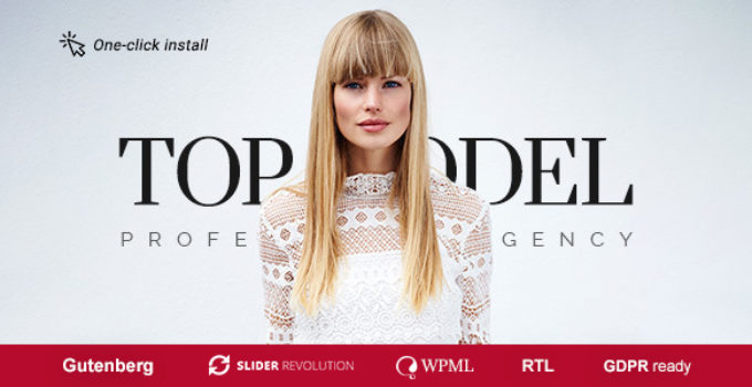 Top Model - Fashion Model Agency WordPress Theme