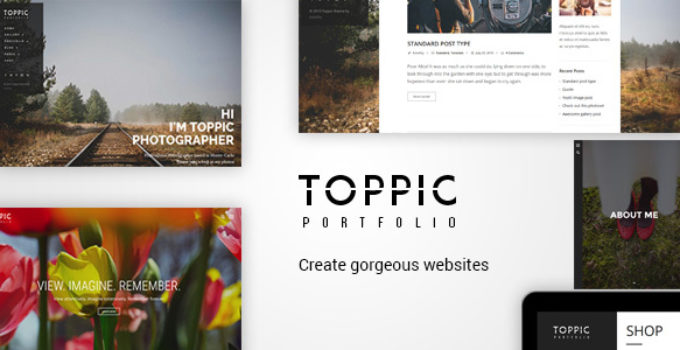TopPic Photography - Photography WordPress
