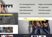 Toppy - Creative Fashion WooCommerce WordPress Theme