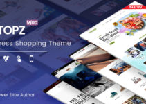 TopZ - Top Food Store & Sport Fashion Shop WordPress WooCommerce Theme