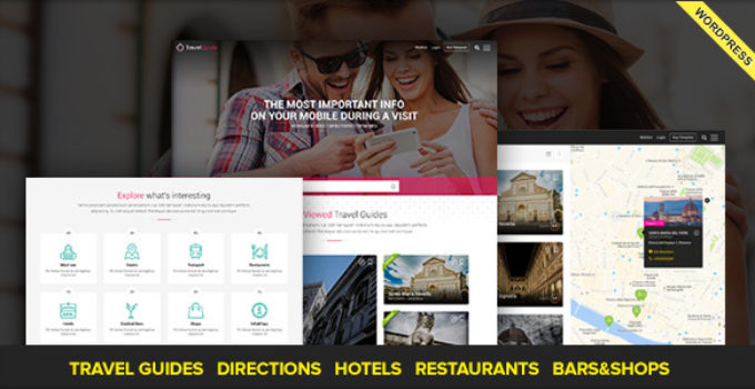 TRAVELGUIDE - Guides, Places and Directions WordPress Theme