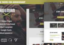 Trueman - Hairdressers & Barbershop WordPress Theme