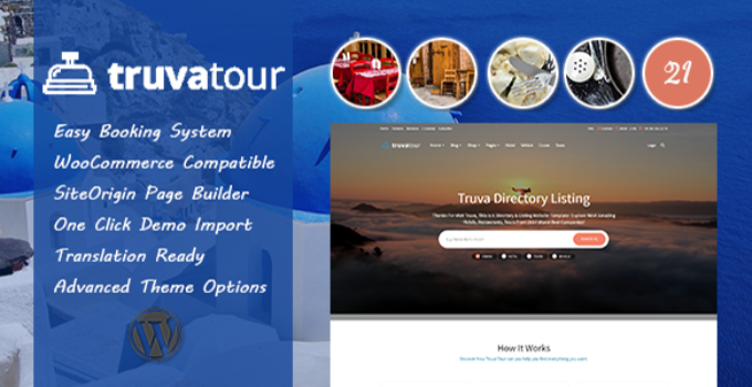 TruvaTour - Travel, Tour WordPress Theme