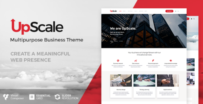 UpScale - Business Theme