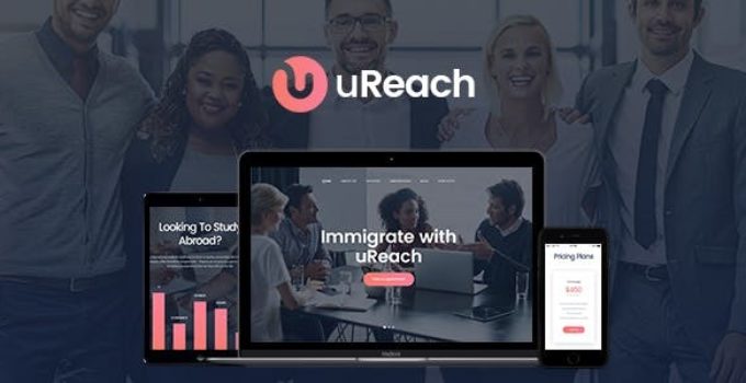uReach | Immigration Consulting WordPress Theme