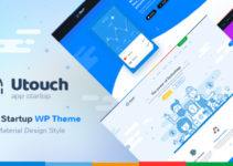 Utouch Startup - Multi-Purpose Business and Digital Technology WordPress Theme