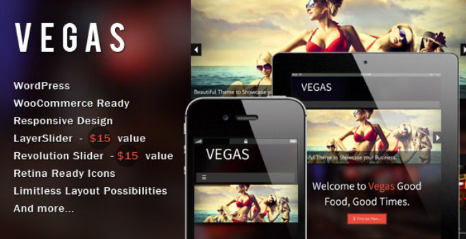 Vegas - Responsive WordPress Theme