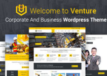 VENTURE - Corporate And Business WordPress Theme