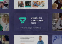 Verbrotic : Business Consulting WordPress Theme