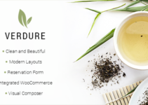 Verdure - Tea House and Organic Tea Shop Theme