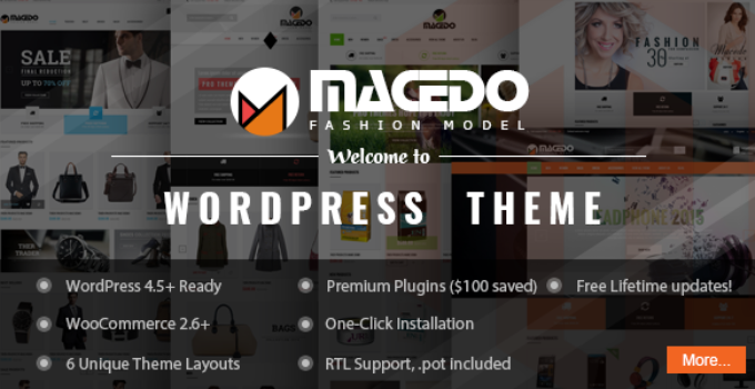 VG Macedo - Fashion Responsive WordPress Theme