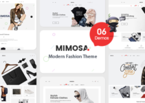 VG Mimosa - Modern Fashion WooCommerce WordPress Theme