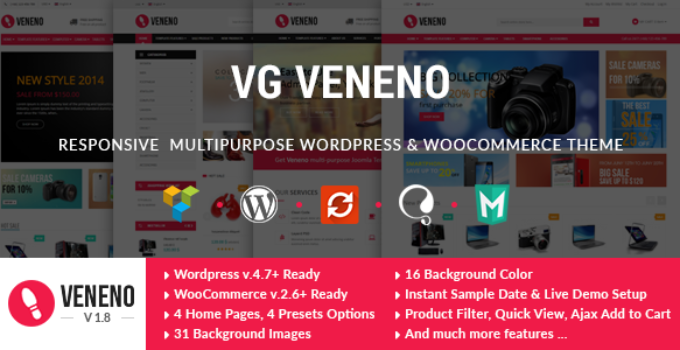 VG Veneno - Multipurpose WooCommerce Theme