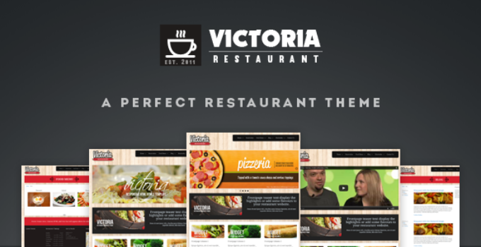 Victoria Premium Restaurant Wordpress Theme