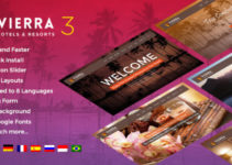 Vierra - Hotel, Resort, Inn & Booking WordPress Theme