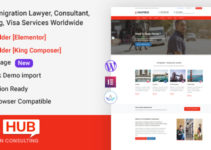 VisaHub - Immigration Consulting WordPress Theme