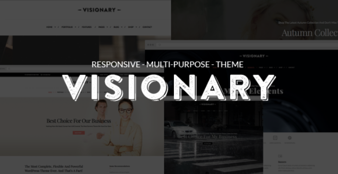 Visionary - Multi-Purpose Drag And Drop Theme