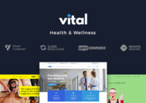 Vital | Health, Medical and Wellness WordPress Theme