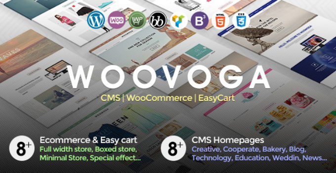 Voga - Multi-Purpose WooCommerce EasyCart WP Theme