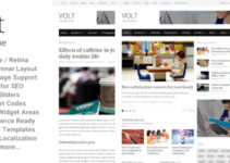 Volt - Newspaper Magazine theme WordPress