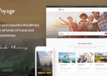 Voyage - Travel Tour and Booking Theme